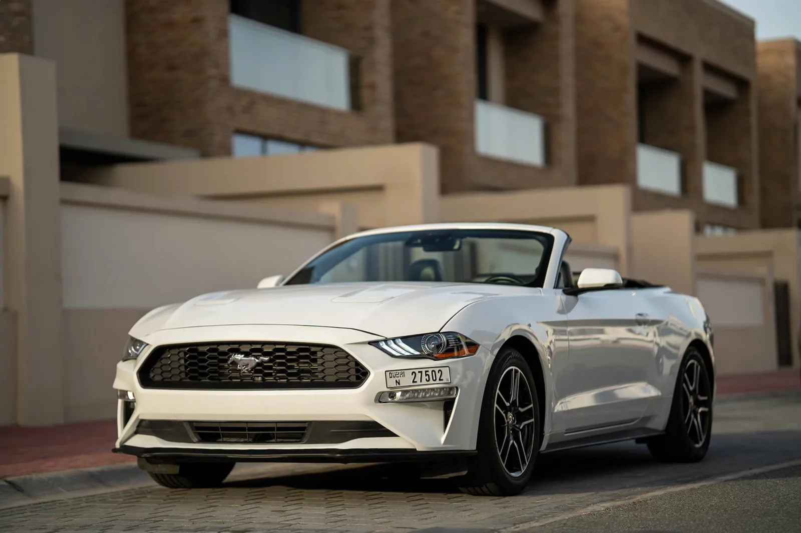 Rent Ford Mustang  White 2022 in Dubai