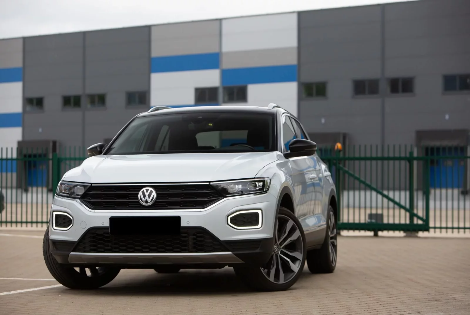 Rent Volkswagen T-Roc  Grey 2022 in Dubai