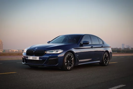 BMW 5-Series 530i M Package Blue 2022