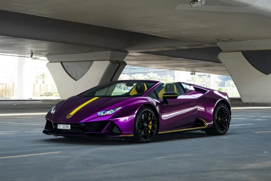 Lamborghini Huracan Evo Spyder Violet 2021