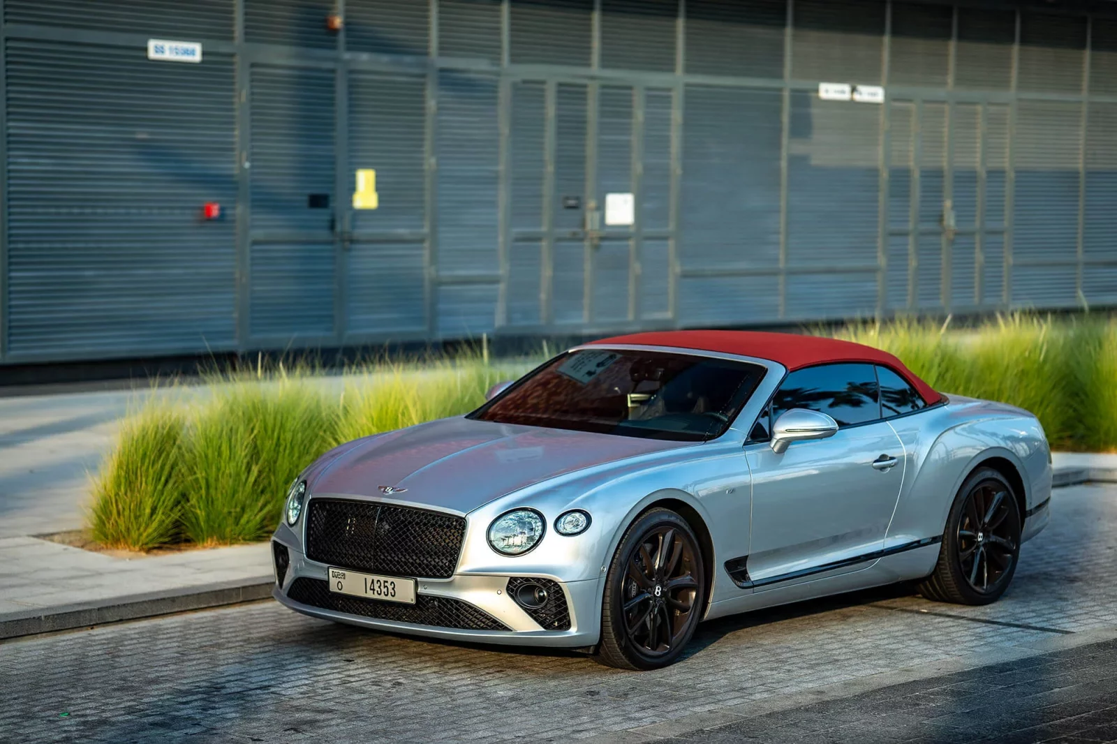 Rent Bentley Continental GT Grey 2022 in Dubai