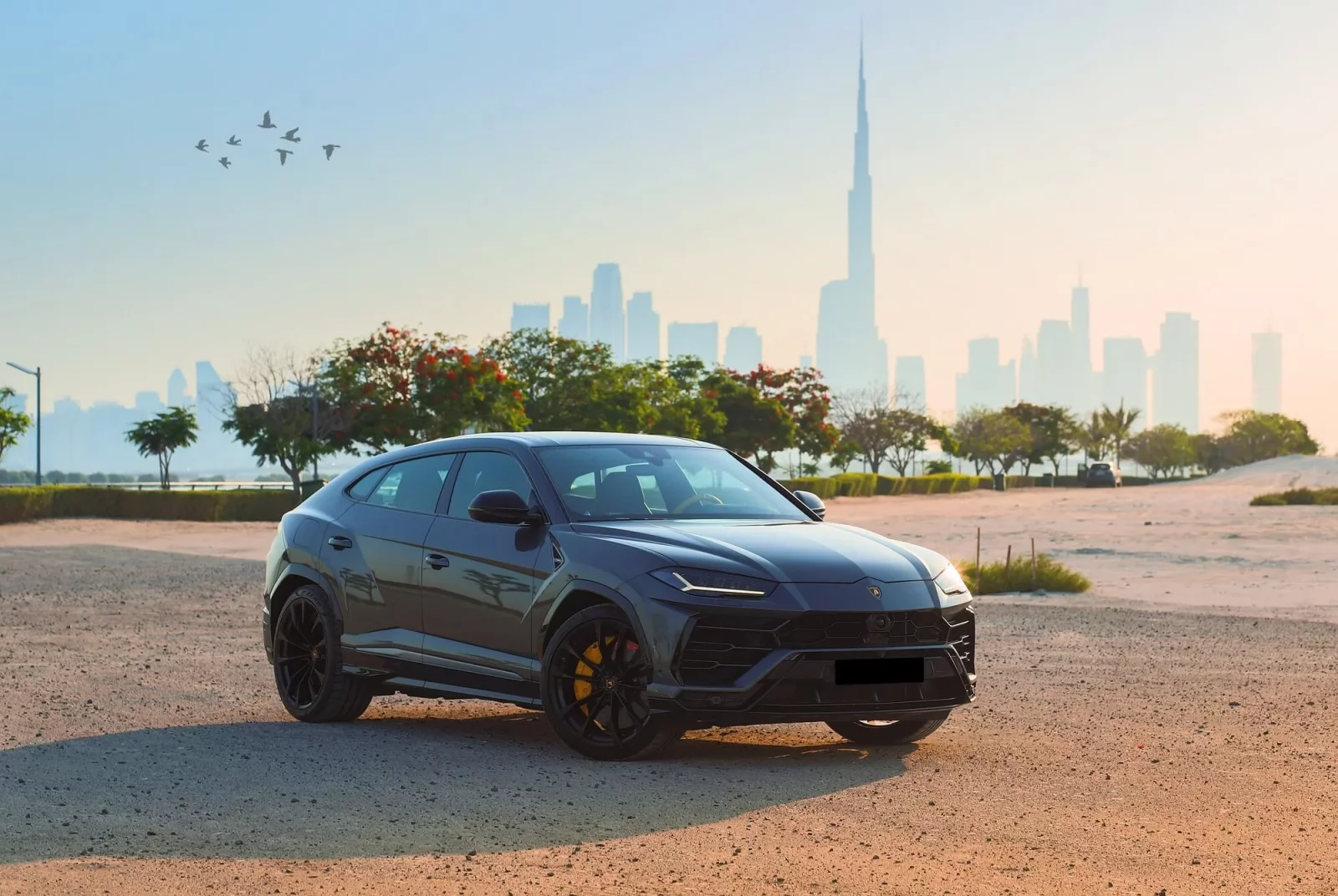 Rent Lamborghini Urus  Grey 2022 in Dubai